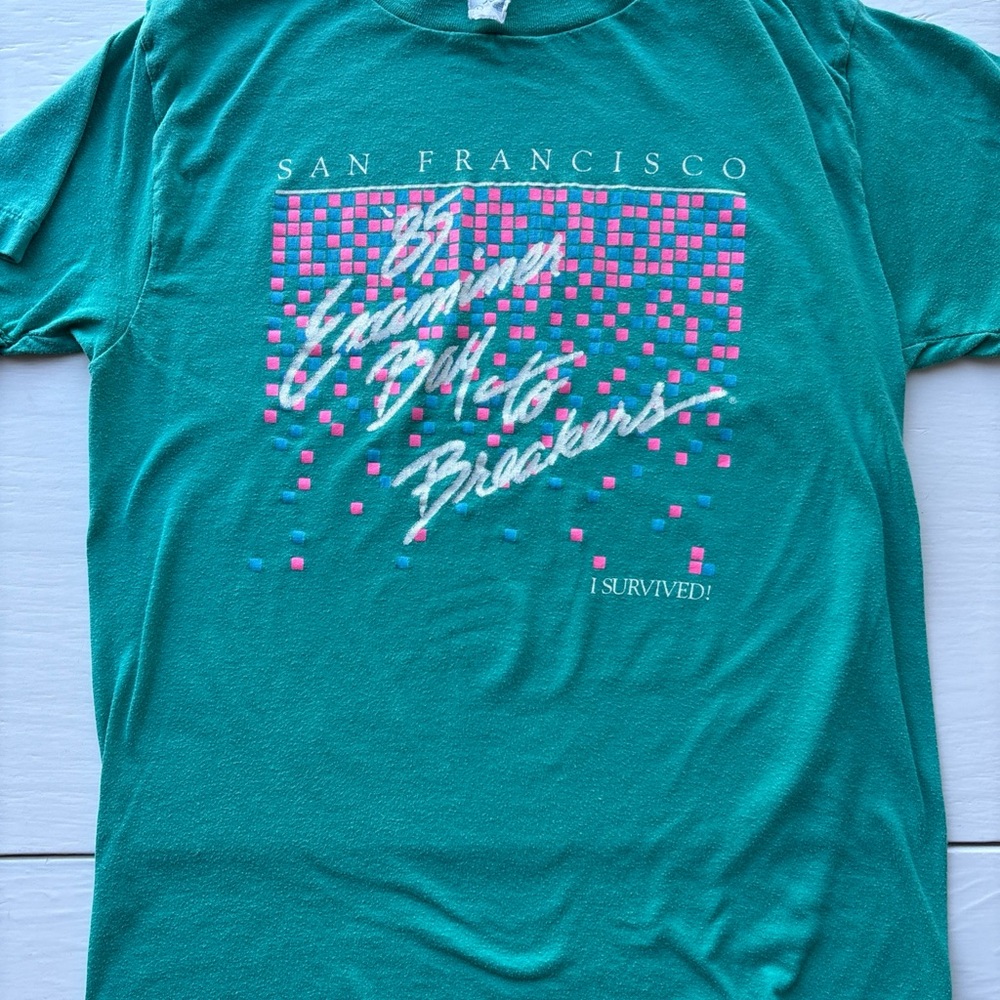 San Francisco Teal Graphic Short Sleeve Tee
